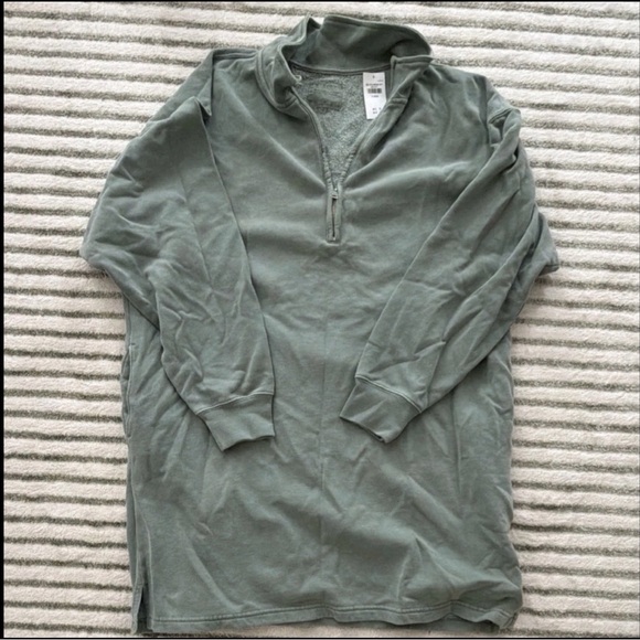Abercrombie & Fitch Dresses & Skirts - Abercrombie & Fitch Sage Green Pullover